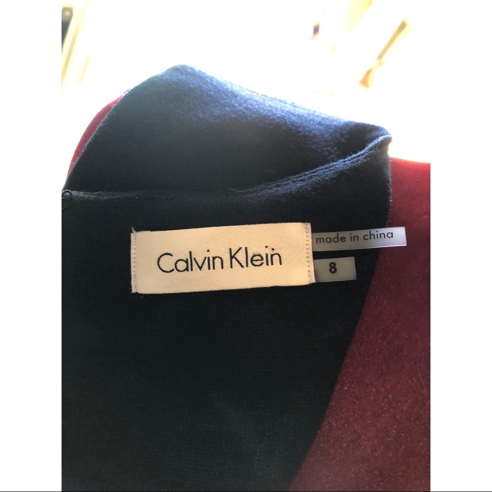 Block-Pattern Calvin Klein Dress - Picture 4 of 4
